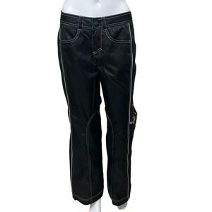 Elektra MX. COM Black White Stitching Motocross Riding Fashion Pants Size Medium
